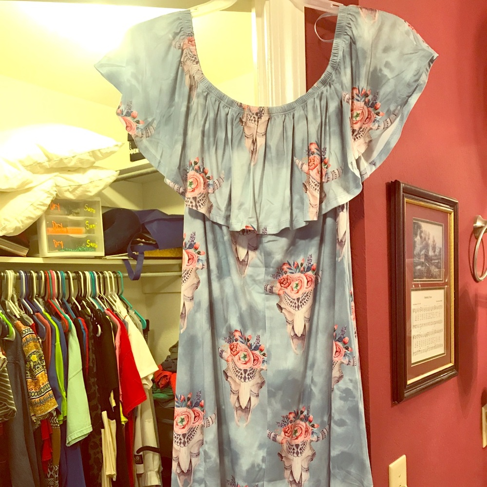 Off shoulder dress